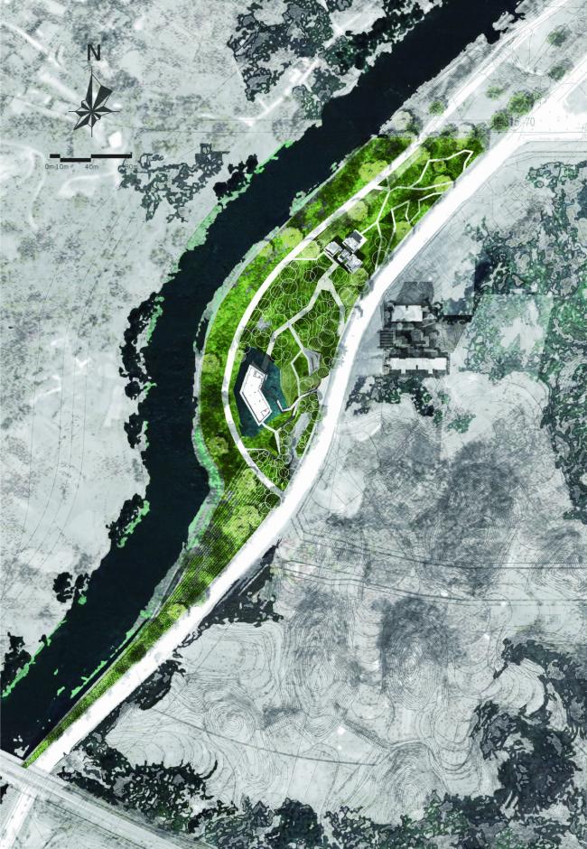 BIM建筑|濑溪河生态体育公园 / 上海天华园林景不雅有限公司