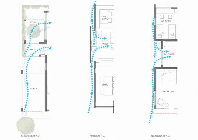 BIM建筑|立面格栅木板酷似“算盘”的印度自力室第 / studioXS
