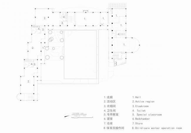 BIM建筑|纯净的花圃碉堡：上海徐汇科技幼儿园 / 元秀万建筑事务所