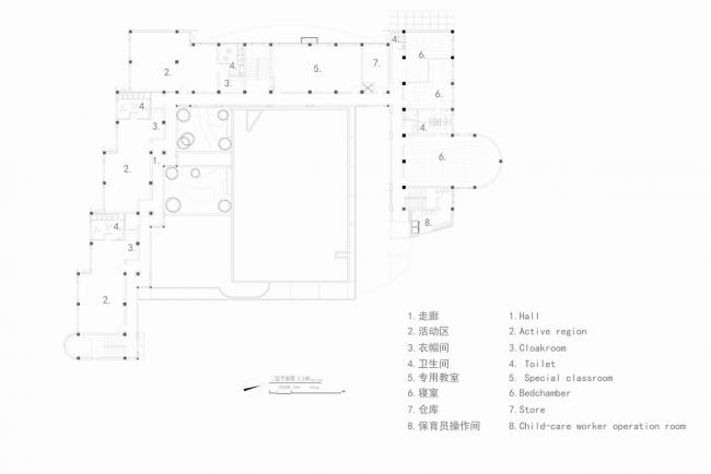 BIM建筑|纯净的花圃碉堡：上海徐汇科技幼儿园 / 元秀万建筑事务所