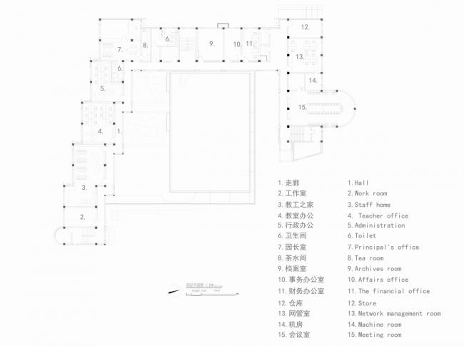 BIM建筑|纯净的花圃碉堡：上海徐汇科技幼儿园 / 元秀万建筑事务所