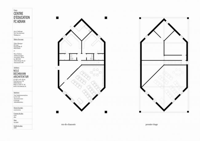 BIM建筑|山坡上的黉舍——FC Advan教导中间