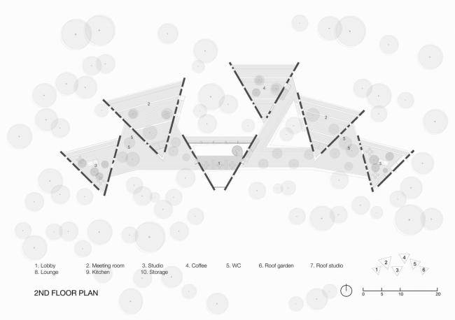 BIM建筑|光影错落，开合有度：Viettel 厂外工作室 / 武重义建筑事务所