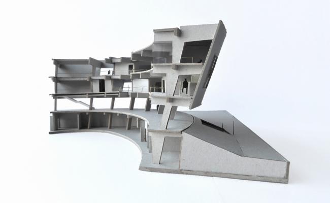 BIM建筑|静若处子，流光四溢——中国轻纺城时尚宣布戏院 / WAU建筑事务所