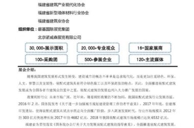 BIM与装配式|中国（厦门）国际装配式建筑及集成房屋展览会-BIM建筑网