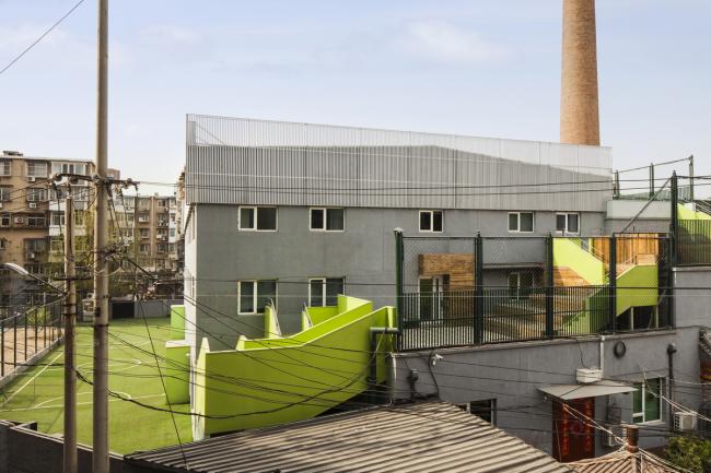 BIM建筑|送给孩子一座“岛屿”—— 一土黉舍北京校区 / Crossboundaries