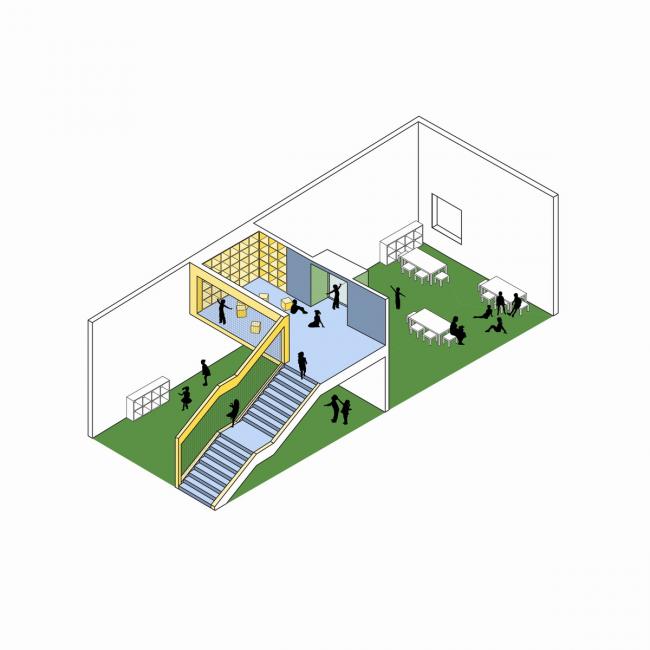 BIM建筑|送给孩子一座“岛屿”—— 一土黉舍北京校区 / Crossboundaries