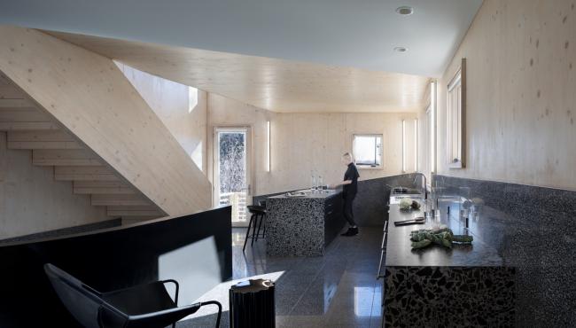 BIM建筑|屋顶***切割，复回经典的现代纯白室第 / MALL