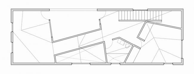 BIM建筑|屋顶***切割，复回经典的现代纯白室第 / MALL
