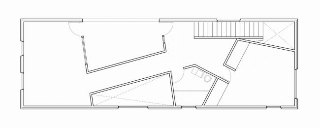 BIM建筑|屋顶***切割，复回经典的现代纯白室第 / MALL