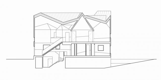 BIM建筑|屋顶***切割，复回经典的现代纯白室第 / MALL