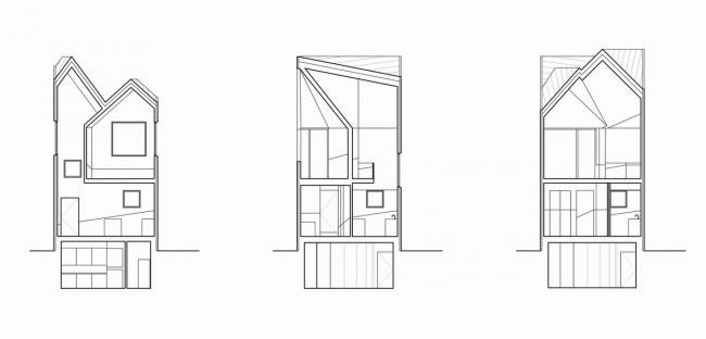 BIM建筑|屋顶***切割，复回经典的现代纯白室第 / MALL