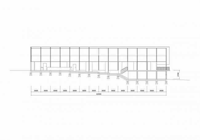 BIM建筑|轻巧明快，如擦过草地的轻燕：山森日式餐厅/ TERRAIN architects