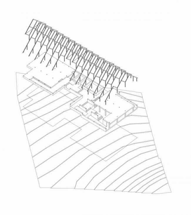 BIM建筑|轻巧明快，如擦过草地的轻燕：山森日式餐厅/ TERRAIN architects
