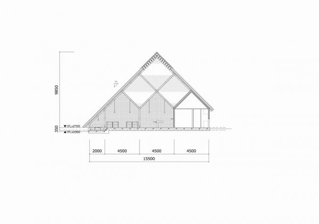 BIM建筑|轻巧明快，如擦过草地的轻燕：山森日式餐厅/ TERRAIN architects