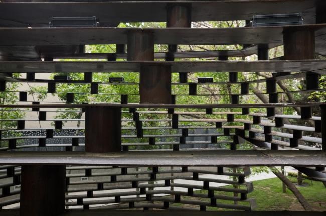 BIM建筑|融进古老元素，片状“鱼鳞”架起的无柱天篷 / Olgooco