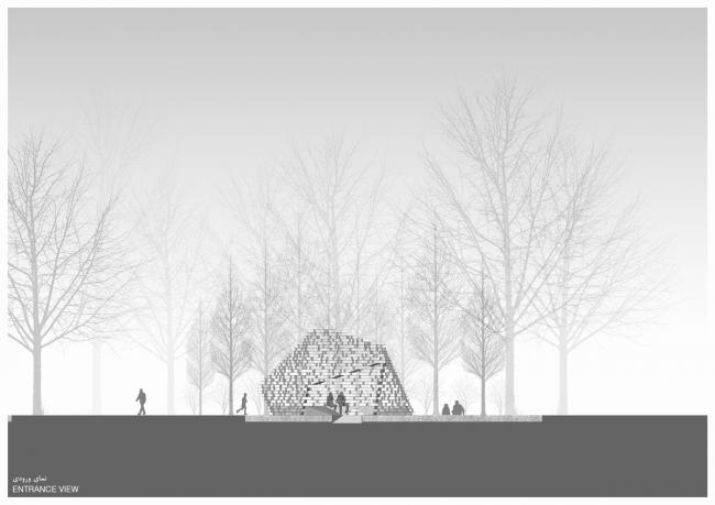 BIM建筑|融进古老元素，片状“鱼鳞”架起的无柱天篷 / Olgooco