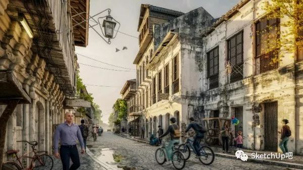 BIM建筑|Lumion：非酋变不了欧皇，但可以渲个欧洲啊~