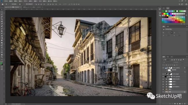 BIM建筑|Lumion：非酋变不了欧皇，但可以渲个欧洲啊~