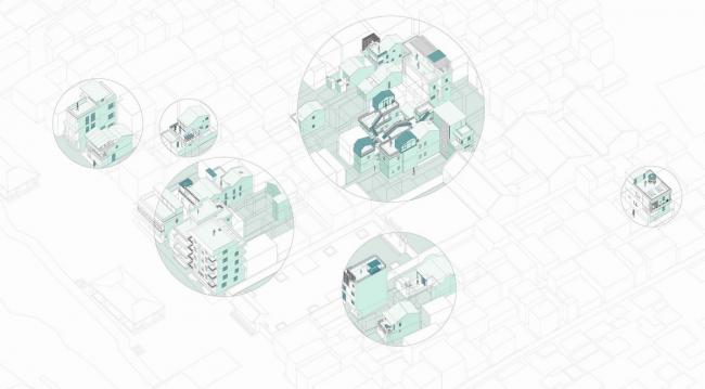 BIM建筑|众筹来的露台公共空间——新基白屋子平易近宿群 / 竖梁社建筑