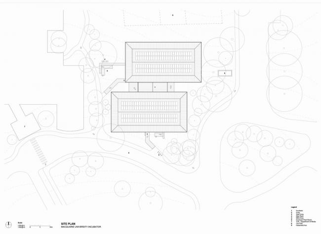 BIM建筑|通透坦荡，翘首以盼，引领立异：麦考瑞年夜学创业孵化中间 / Architectus