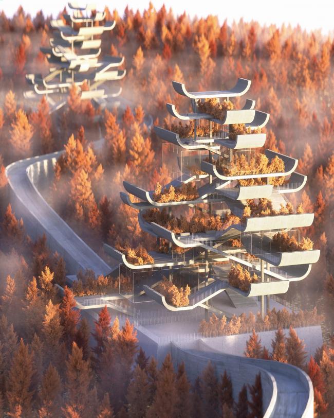 BIM建筑|上海外籍设计师勇敢畅想，中国传统浮图转译为现代建筑说话