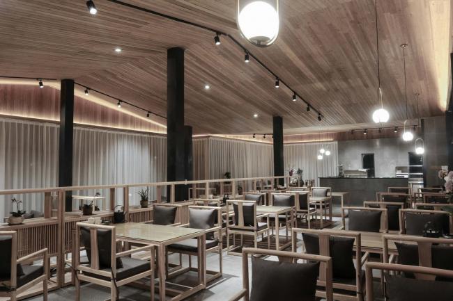 BIM建筑|茂林清泉，焚喷鼻喝茶：茶言不雅舍 / 是合设计工作室