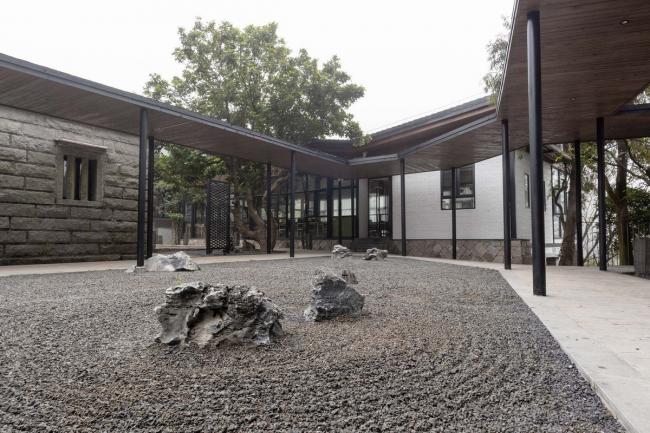 BIM建筑|茂林清泉，焚喷鼻喝茶：茶言不雅舍 / 是合设计工作室