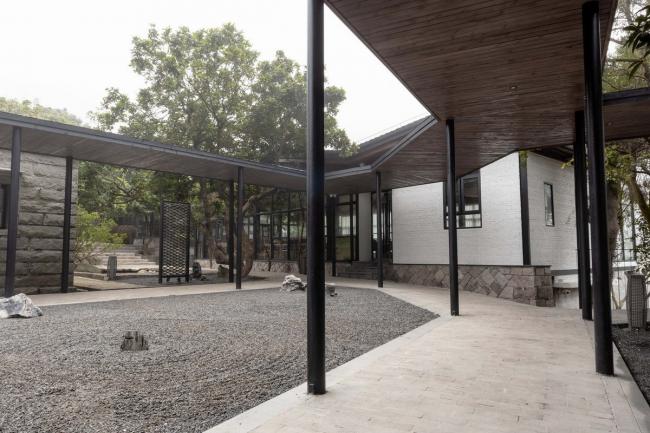 BIM建筑|茂林清泉，焚喷鼻喝茶：茶言不雅舍 / 是合设计工作室