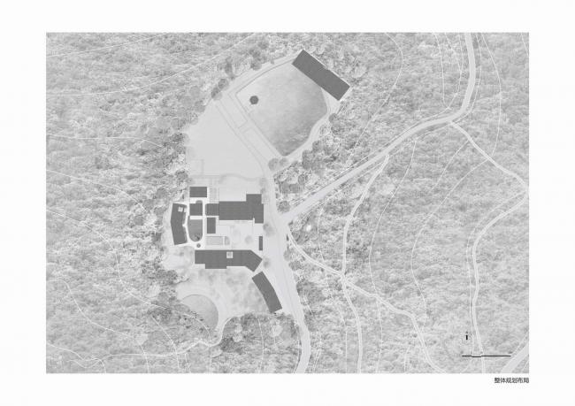 BIM建筑|茂林清泉，焚喷鼻喝茶：茶言不雅舍 / 是合设计工作室