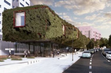 BIM建筑|仿佛一艘“绿色飞船”——马德里市政藏书楼计划 / 3GATTI-BIM建筑网