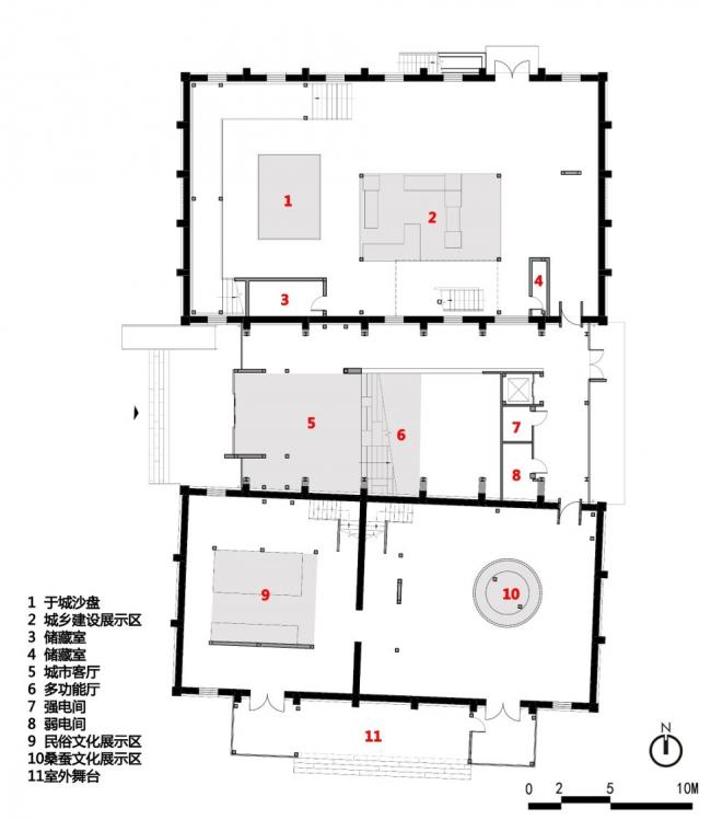 BIM建筑|河水清清，乡愁悠悠：小镇粮仓改革 / 上海交通年夜学城镇空间文化与科学研讨中间