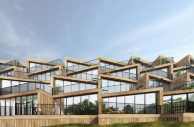 BIM建筑|NL Architects + STUDYO 为法兰克福设计梯田式经济实用房-BIM建筑网