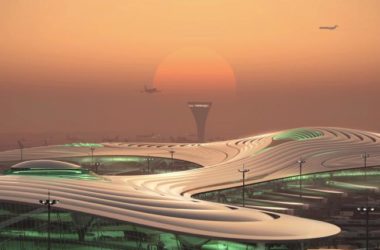 BIM建筑|MAD颁布哈尔滨新机场设计——“北国冰花”-BIM建筑网