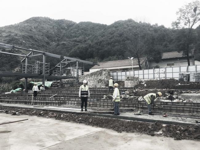 BIM建筑|蓝田县九间房镇油坊坪村景不雅设计 / 中国建筑西北设计研讨院·建筑装潢与情况艺术工程设计研讨院