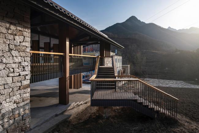 BIM建筑|蓝田县九间房镇油坊坪村景不雅设计 / 中国建筑西北设计研讨院·建筑装潢与情况艺术工程设计研讨院