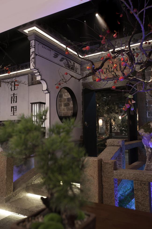 BIM建筑|闲庭散步，锦瑟韶华：江南里中餐厅，江苏常州／卧野空间设计事务所
