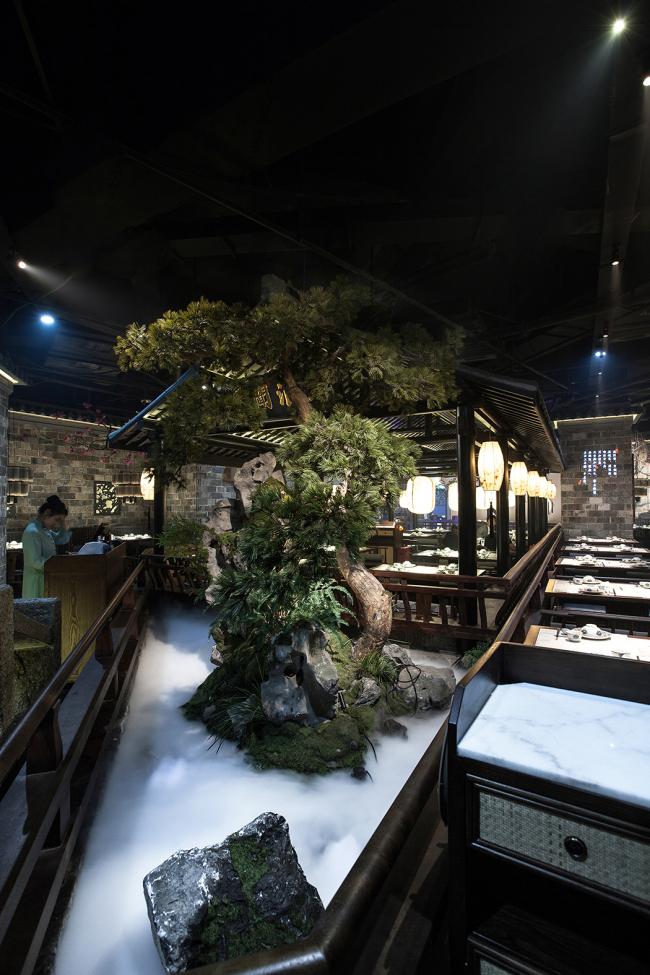 BIM建筑|闲庭散步，锦瑟韶华：江南里中餐厅，江苏常州／卧野空间设计事务所