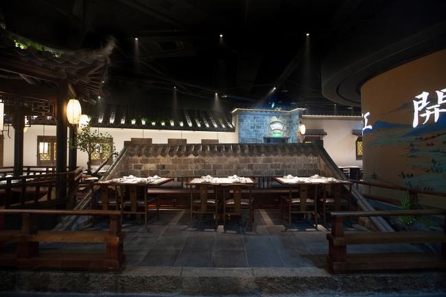 BIM建筑|闲庭散步，锦瑟韶华：江南里中餐厅，江苏常州／卧野空间设计事务所