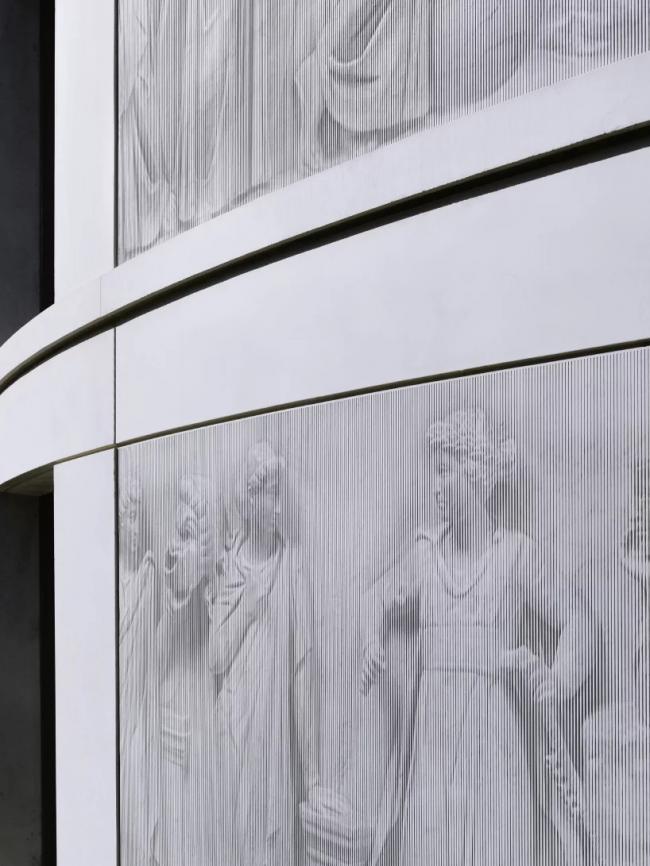 BIM建筑|雄壮壮阔，混凝土立面映出希腊神话故事：萨克莱年夜学学生公寓