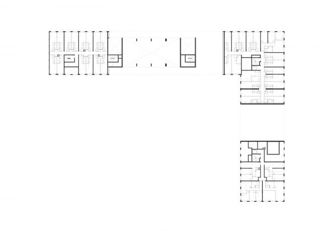 BIM建筑|雄壮壮阔，混凝土立面映出希腊神话故事：萨克莱年夜学学生公寓