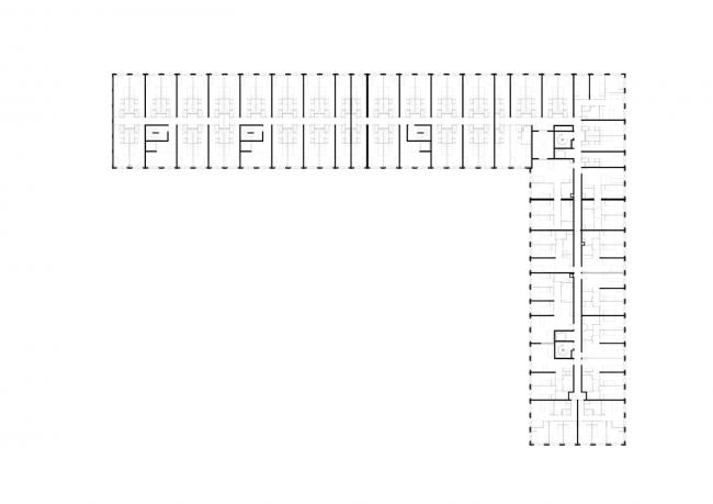 BIM建筑|雄壮壮阔，混凝土立面映出希腊神话故事：萨克莱年夜学学生公寓