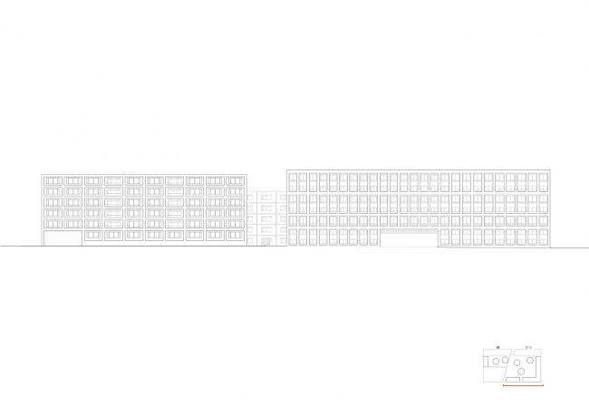 BIM建筑|雄壮壮阔，混凝土立面映出希腊神话故事：萨克莱年夜学学生公寓