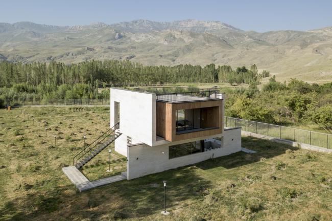 BIM建筑|纵横分明，稀树草原上的一座现代简约室第