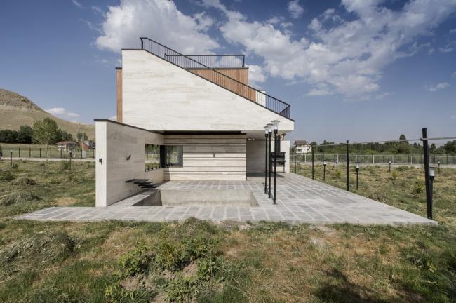 BIM建筑|纵横分明，稀树草原上的一座现代简约室第