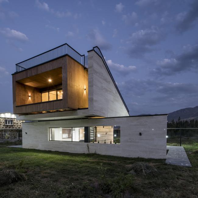 BIM建筑|纵横分明，稀树草原上的一座现代简约室第