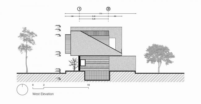 BIM建筑|纵横分明，稀树草原上的一座现代简约室第