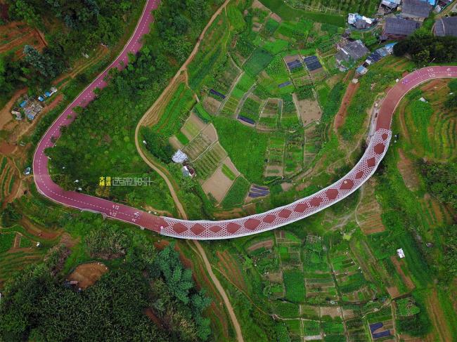 BIM建筑|陌上花开的乡土景不雅——福建年夜田绿道计划设计 / 上海选泉设计