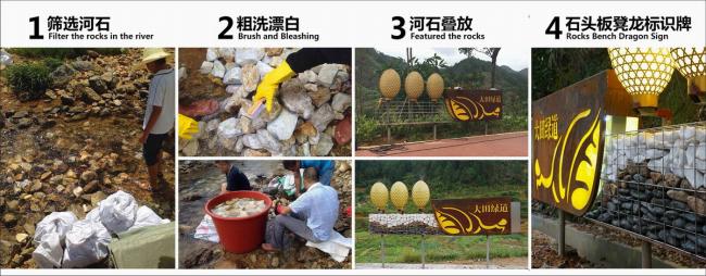 BIM建筑|陌上花开的乡土景不雅——福建年夜田绿道计划设计 / 上海选泉设计