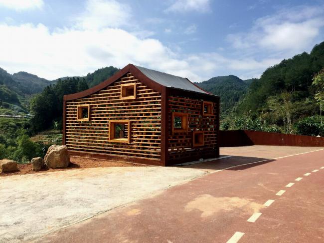 BIM建筑|陌上花开的乡土景不雅——福建年夜田绿道计划设计 / 上海选泉设计